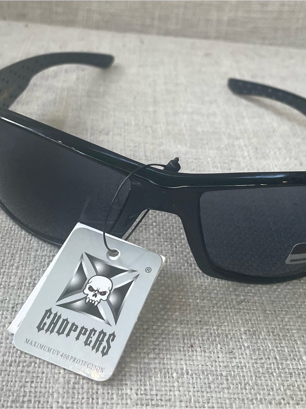 Choppers Men's Black Sunglasses – Rugged UV Protection - Picture 5 of 5